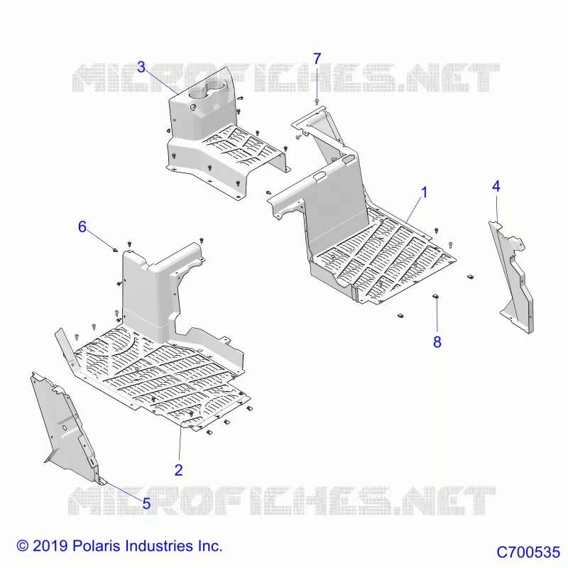CARROSSERIE ARRIERE FLOOR