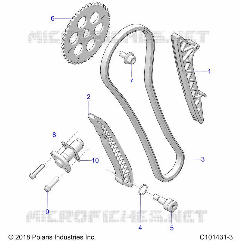 CHAINE DE DISTRIBUTION AND TENSIONER