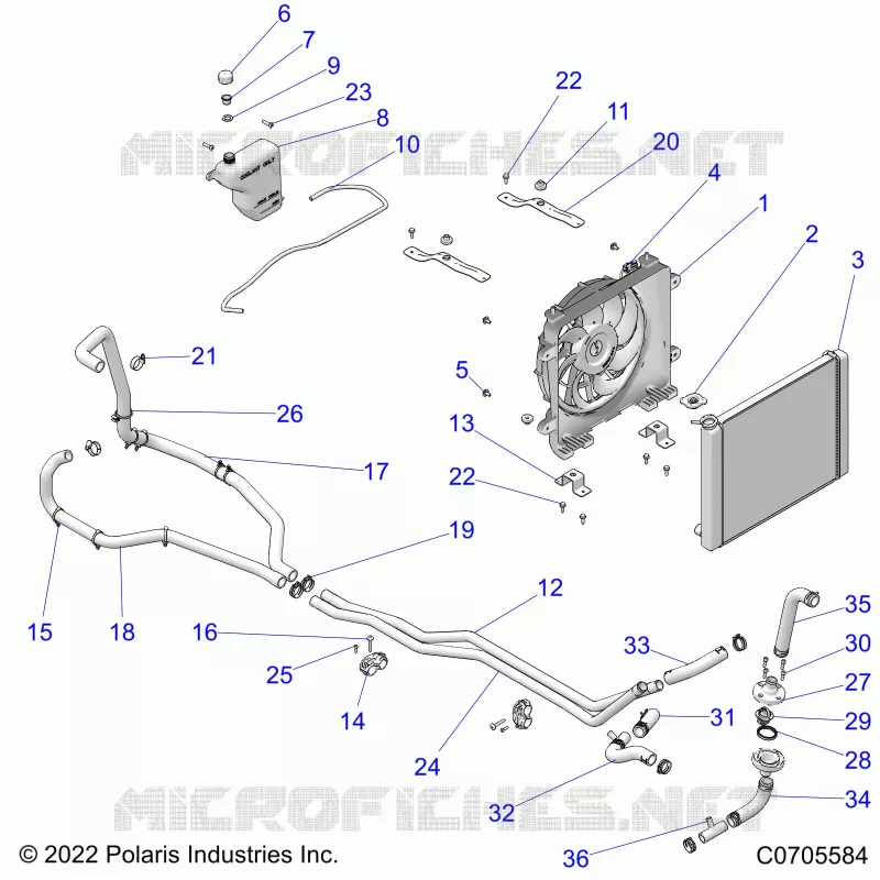ENGINE, SYSTÃˆME DE REFROIDISSEMENT