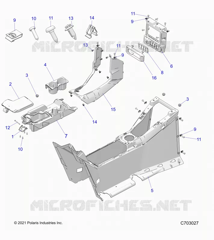 CONSOLE CENTRALE