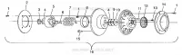 EMBRAYAGE DE TRANSMISSION 700 RMK 0980966 AND EUROPEAN 700 RMK E980966 (4943724372C002)