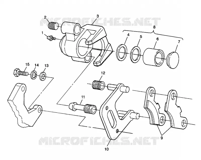FRONT FREIN Magnum 2X4 W98AA42A (4945524552B004)