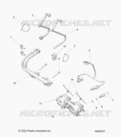 SYSTÃˆME D'ALIMENTATION, RAIL, LINES AND THROTTLE BODY