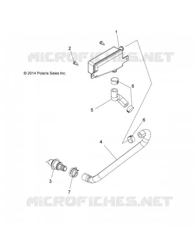 MOTEUR, BREATHER HOSE