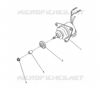 MOTEUR DE VENTILATEUR 350 4X4 / W928139 (4922832283045A)