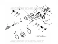 CHASSIS, REAR BRAS OSCILLANT