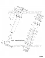 SUSPENSION, AMORTISSEUR AVANT MOUNTING