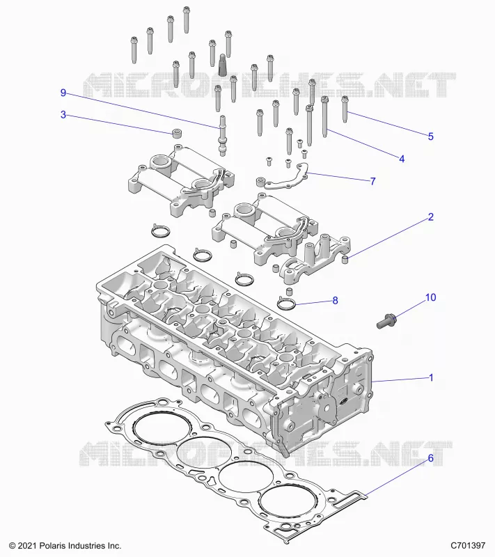 ENGINE, CULASSE