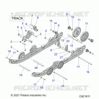 SUSPENSION ARRIERE AND TRACK
