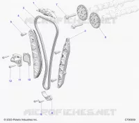 CHAINE DE DISTRIBUTION AND SPROCKET