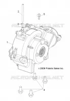 SYSTÈME DE TRANSMISSION, FRONT GEARCASE MOUNTING