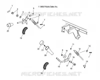 SELECTEUR DE VITESSE/DIFFERENTIEL LOCK