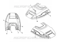CAPOT-EMBLEMES  Indy Lite GT (4921342134007A)