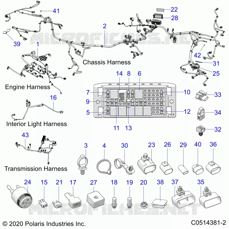 ELECTRICITE, WIRE HARNESS