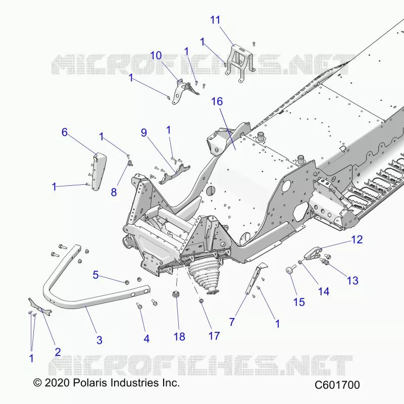 CHASSIS, FRONT ASM.