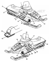 EMBLEMES 500 EFI 0942774 and EFI SKS 0942574 (4924982498007A)