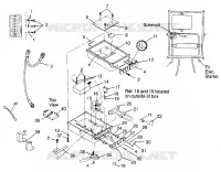 BOITIER ELECTRIQUE HURRICANE B964466 and  Intl. HURRICANE I964466 (4935733573B010)