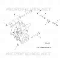SYSTÈME DE TRANSMISSION, GEARCASE MOUNTING, REAR