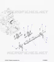 MOTEUR, MOUNTING & LONG BLOCK