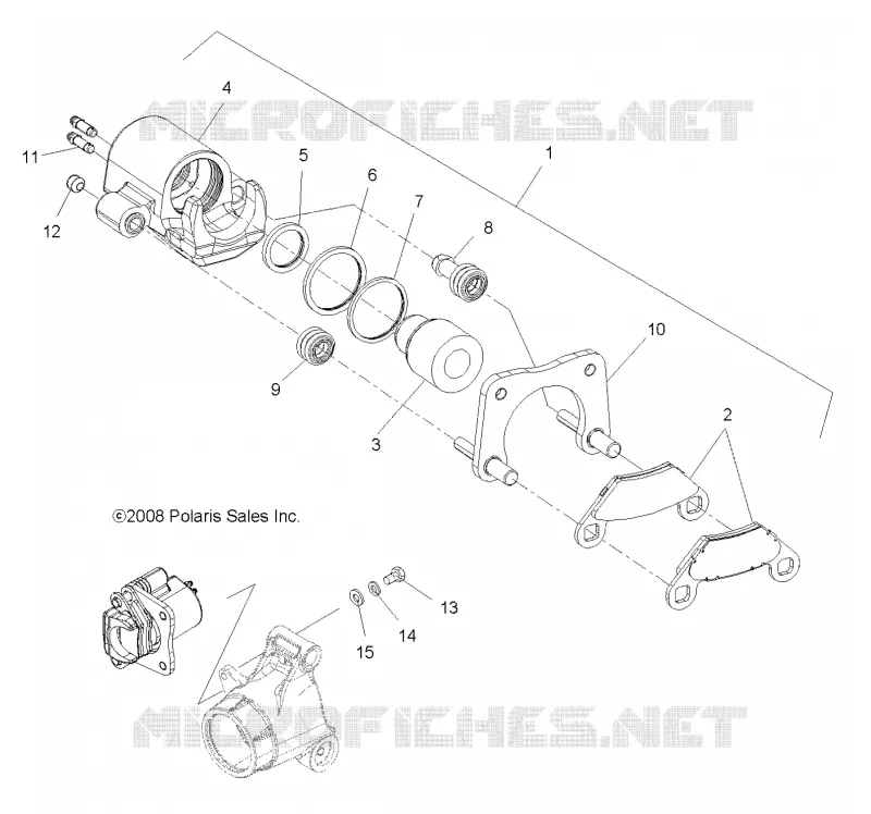 BRAKES, ETRIER DE FREIN ARRIERE