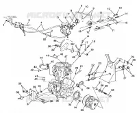 SUPPORT MOTEUR  XPLORER 500 W97CD50A (4941354135A011)