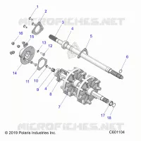 SYSTEME DE TRANSMISSION, JACKSHAFT AND DRIVESHAFT