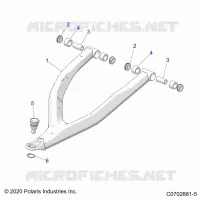 SUSPENSION AVANT CONTROL ARM UPPER