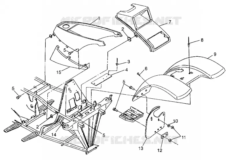 CABINE MAGNUM 2X4 W967544 (4936033603A005)
