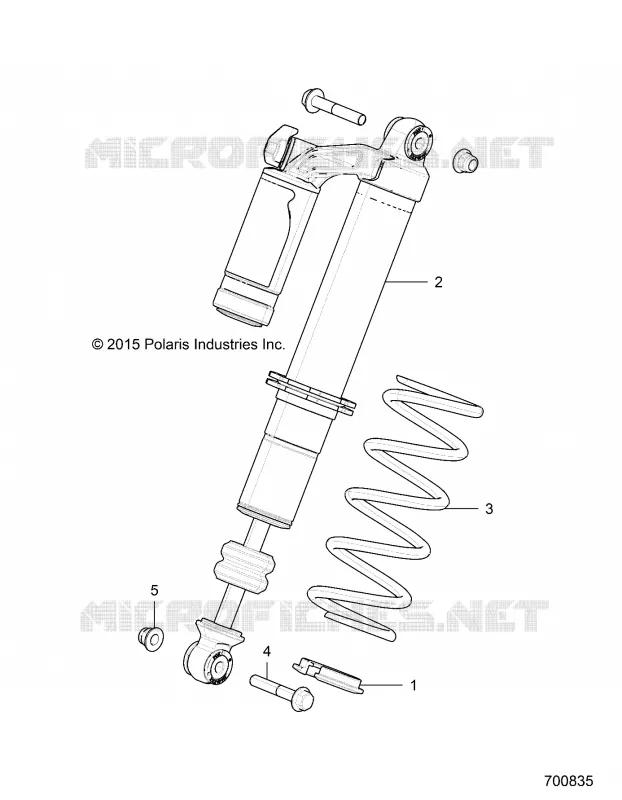 SUSPENSION AVANT SHOCK MOUNTING