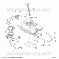 SYSTÃˆME D'ALIMENTATION, FUEL TANK ASM.
