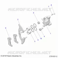 FREIN AVANT CALIPER