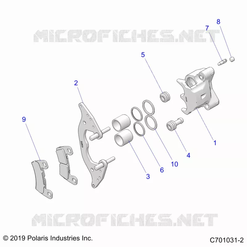 FREIN AVANT CALIPER