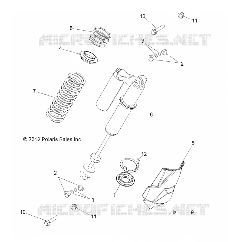 SUSPENSION ARRIERE SUPPORT AMORTISSEUR 