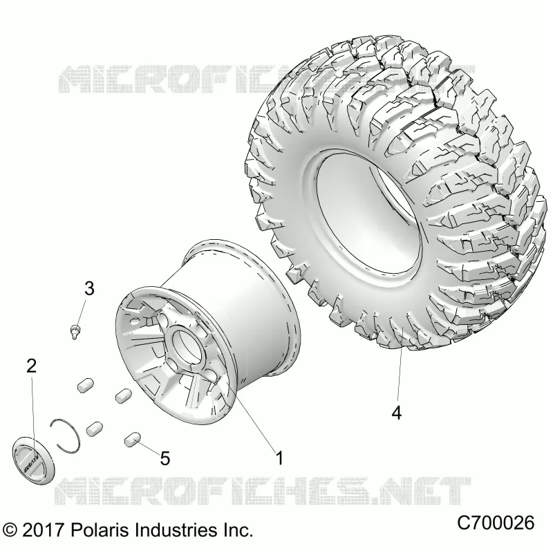ROUES, REAR