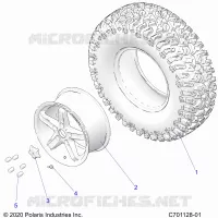ROUES, FRONT/REAR