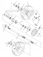 ROUE ARRIERE DRIVE ASSEMBLY (4916351635023A)