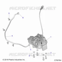 DRIVE TRAIN, FRONT SUPPORT PONT