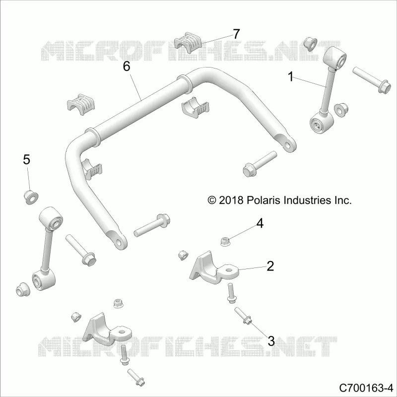 SUSPENSION AVANT STABILIZER BAR