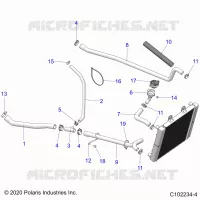ENGINE, SYSTÃˆME DE REFROIDISSEMENT, HOSES