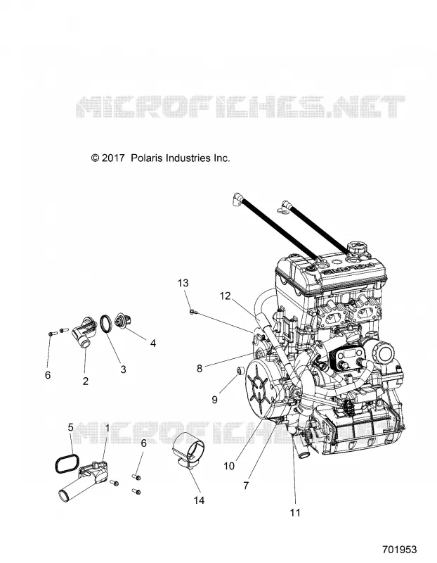 REFROIDISSEMENT, THERMOSTAT AND BYPASS