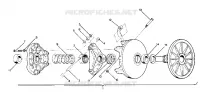 EMBRAYAGE DE TRANSMISSION 650 (4916801680012A)