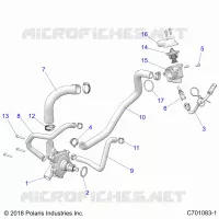 MOTEUR, WATERPUMP AND BYPASS