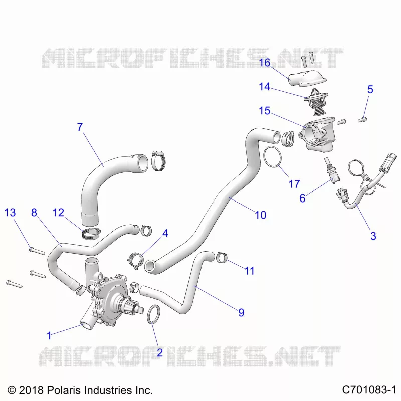 MOTEUR, WATERPUMP AND BYPASS
