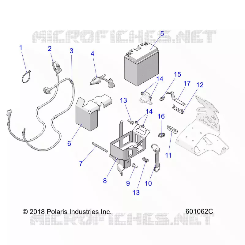 ELECTRICITE, BATTERY/BOX AND CABLES