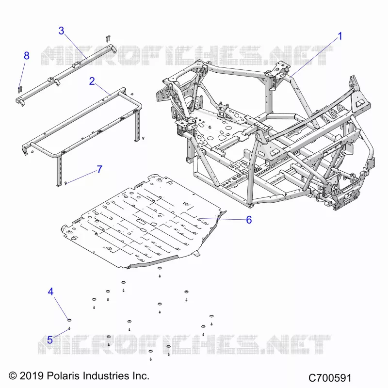 CHASSIS, MAIN FRAME