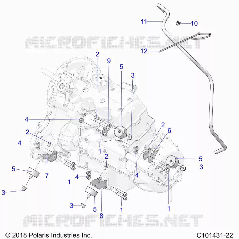 ENGINE, MOUNTING AND TRANSMISSION MOUNTING