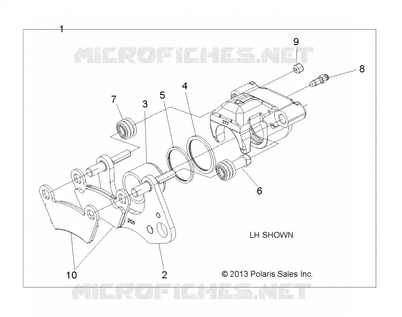 BRAKES, ETRIER DE FREIN AVANT