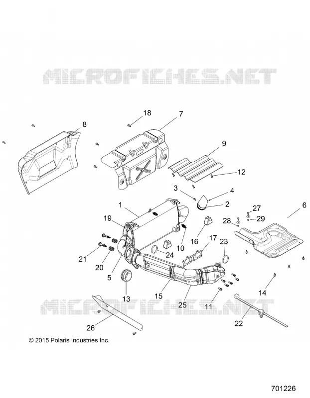 ENGINE, ECHAPPEMENT