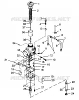 CARBURATEUR ULTRA TOURING 0975378 AND EUROPEAN ULTRA TOURING E975378 (4938133813D001)