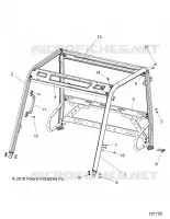 CHASSIS, CAB CADRE